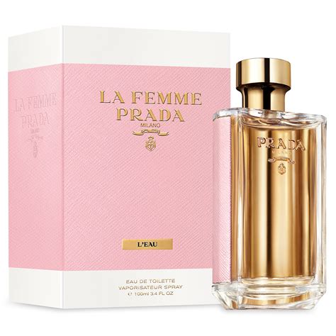 prada la femme prada eau de toilette spray|prada l'homme l'eau 100ml.